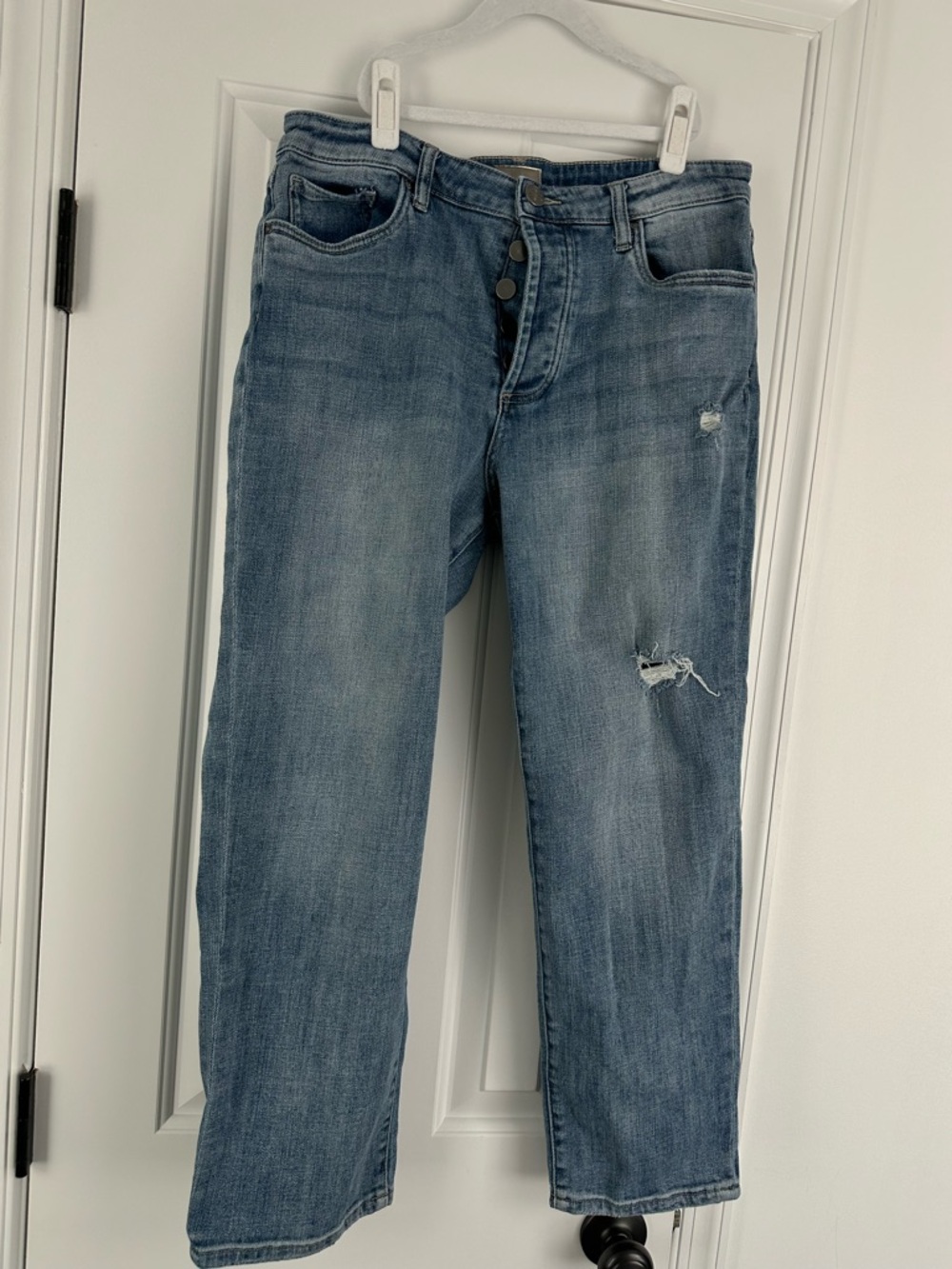 KUT from the cloth Elizabeth Slouchy boyfriend crop jean size 10 EUC